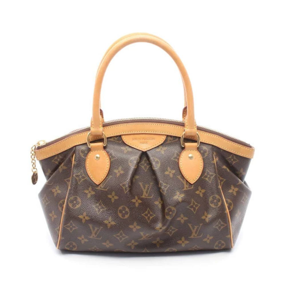 Louis Vuitton Tivoli Monogram Handbag Canvas Leather Brown